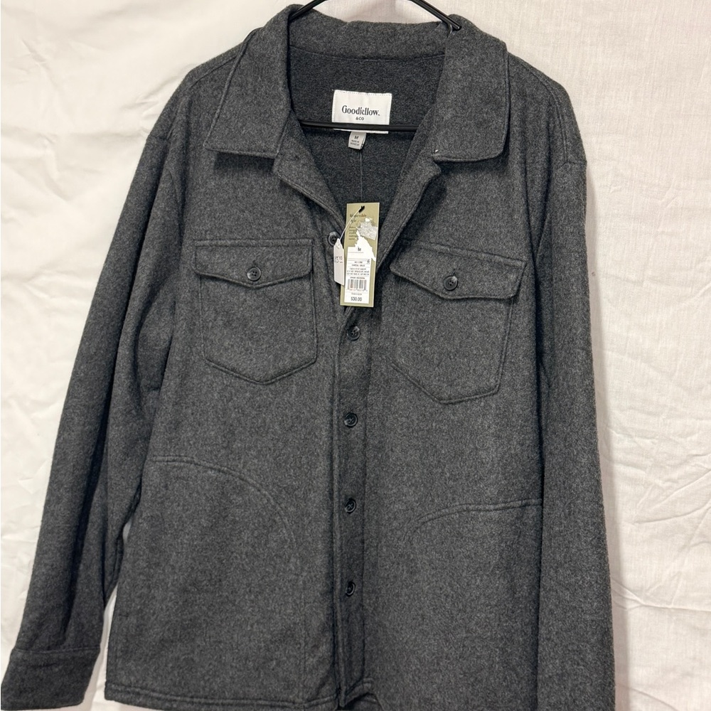Goodfellow & Co Men's Charcoal Shirt Jacket